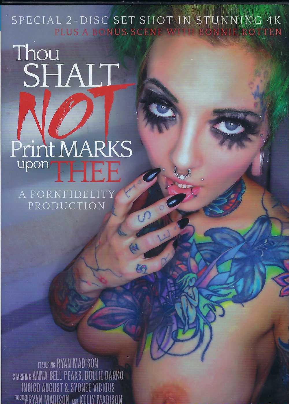 (image for) Thou Shalt Not Print Marks Upon Thee (2 DVD Disc Set)